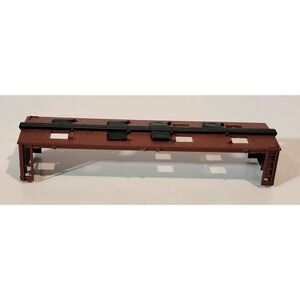 Vintage Ho Scale Brown Box Car Roof Train Model Car Athearn